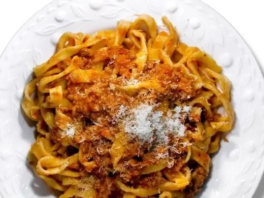 Tagliatelle bolonjeze