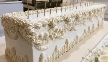 Tortë dasme drejtkëndëshe