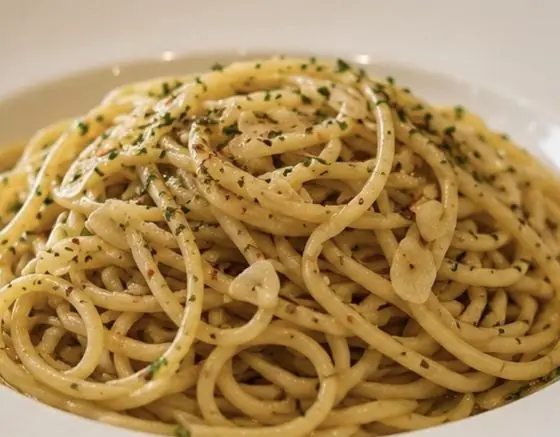 Spaghetti aglio e olio